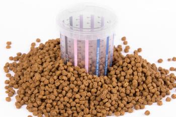 Dog dry food measuring cup